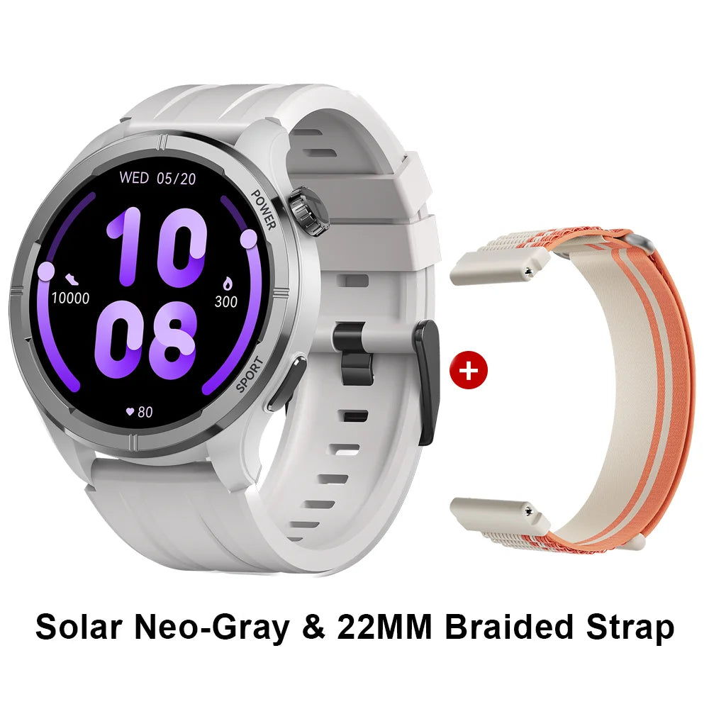 HAYLOU Solar Neo Smart Watch 1.53'' HD Display Bluetooth Call 24H Health Monitoring Smartwatchs Men Women Smart Sport Watchs