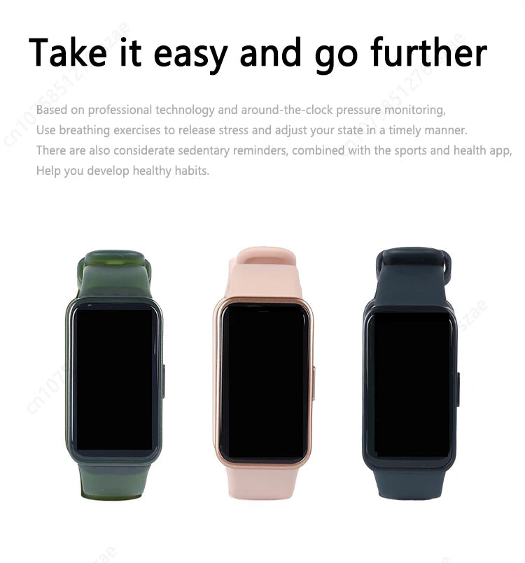 2023 New Original HUAWEI Band 8 Smart Band All-day Blood Oxygen 1.47'' AMOLED Screen Heart Rate Smartband 2 Weeks Battery Life