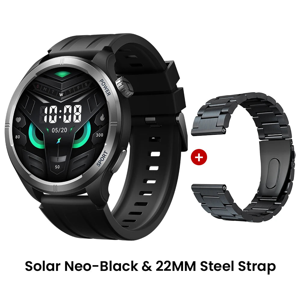 HAYLOU Solar Neo Smart Watch 1.53'' HD Display Bluetooth Call 24H Health Monitoring Smartwatchs Men Women Smart Sport Watchs