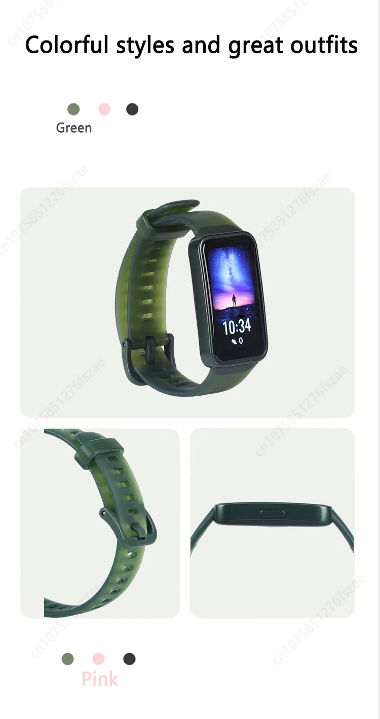 2023 New Original HUAWEI Band 8 Smart Band All-day Blood Oxygen 1.47'' AMOLED Screen Heart Rate Smartband 2 Weeks Battery Life