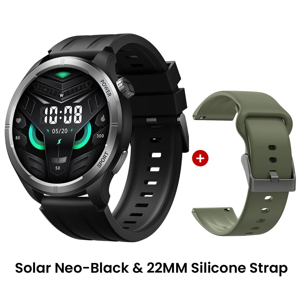 HAYLOU Solar Neo Smart Watch 1.53'' HD Display Bluetooth Call 24H Health Monitoring Smartwatchs Men Women Smart Sport Watchs