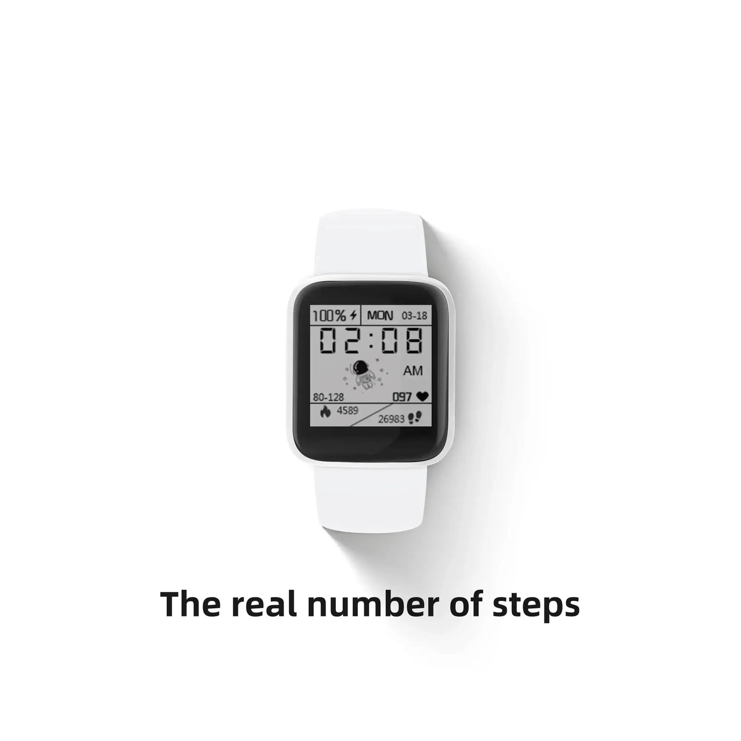 B37 Real Step Count The New Rechargeable Smart Watch Men And Women Fitness Watch Phone Connection IS Fully Compati