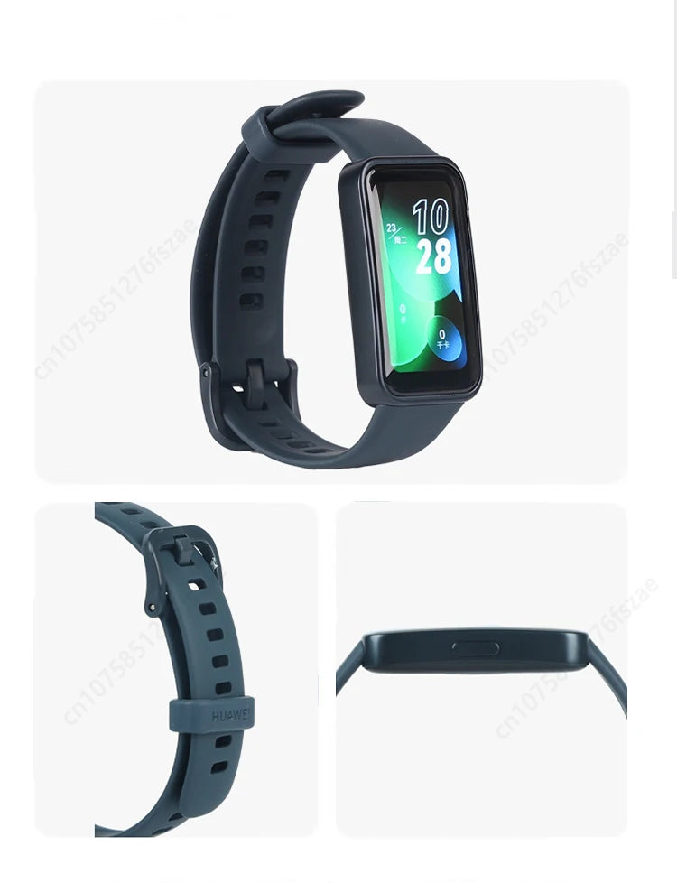 2023 New Original HUAWEI Band 8 Smart Band All-day Blood Oxygen 1.47'' AMOLED Screen Heart Rate Smartband 2 Weeks Battery Life