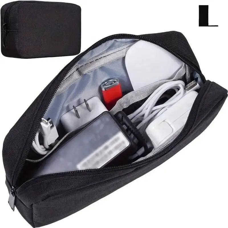 Storage Bag Cable Cord Organizer Travel Bag Small Electronics SD Card Power Bank Storage Bag