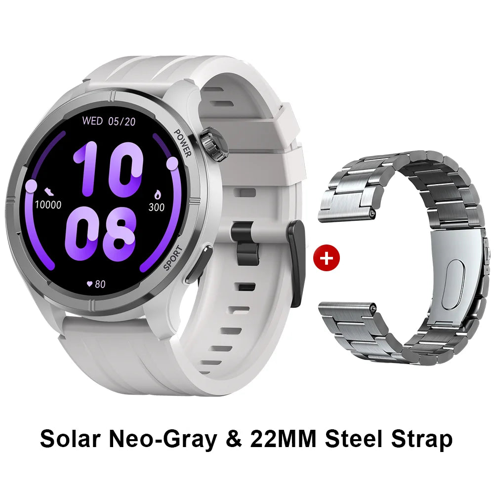 HAYLOU Solar Neo Smart Watch 1.53'' HD Display Bluetooth Call 24H Health Monitoring Smartwatchs Men Women Smart Sport Watchs