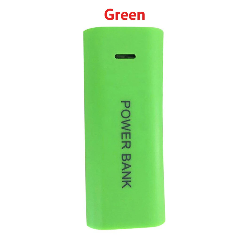 5V 5600mAh 2X 18650 USB Power Bank Battery Charger Case DIY Box For Phone Electronic Charging Facilitate Not Including Batteries