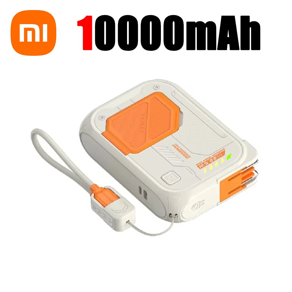 Xiaomi Magsafe Power Bank 100000mAh With Plug and Phone Holder 4-in-1 Multifunctional PD22.5W Wireless Fast Charging Powerbank