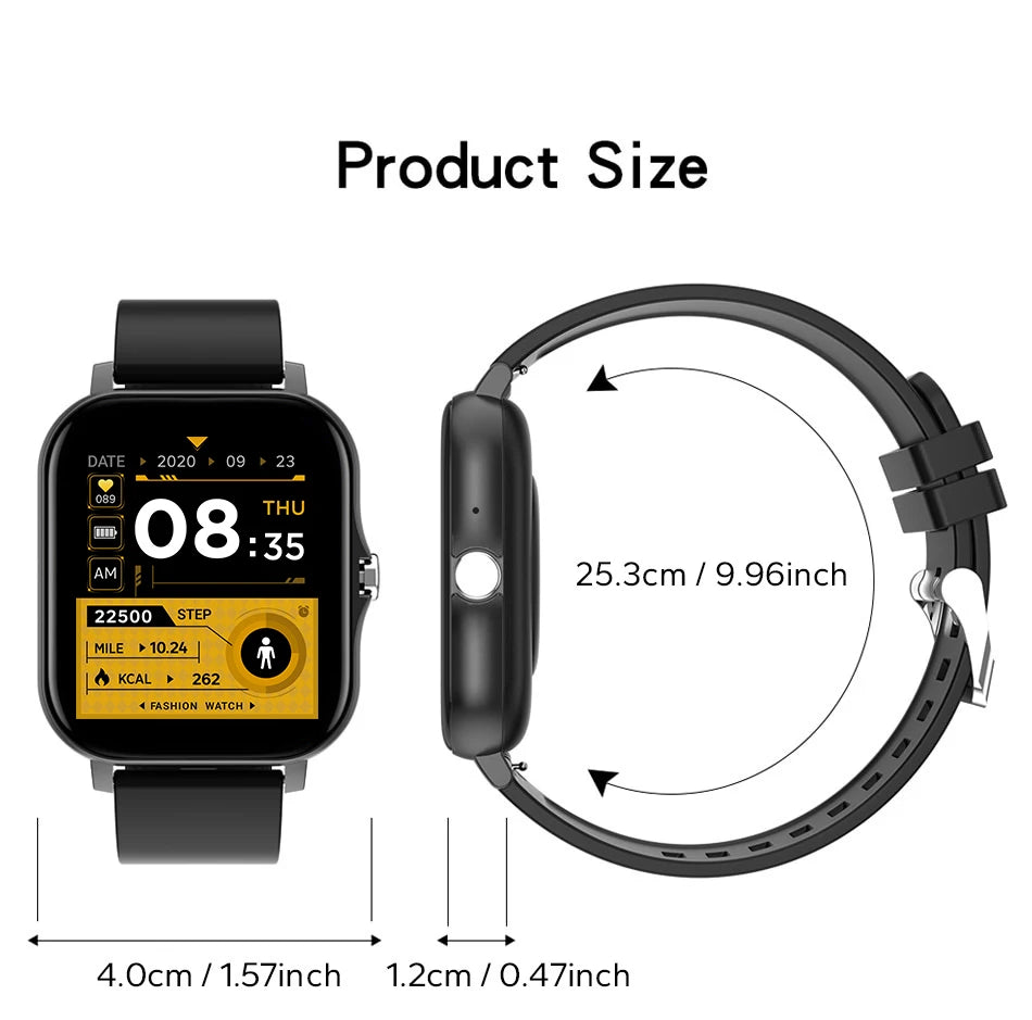 2023 Smart Watch Android Phone 1.44'' Inch Color Screen Bluetooth Call Blood Oxygen/Pressure Monitoring Smart Watch Women Men