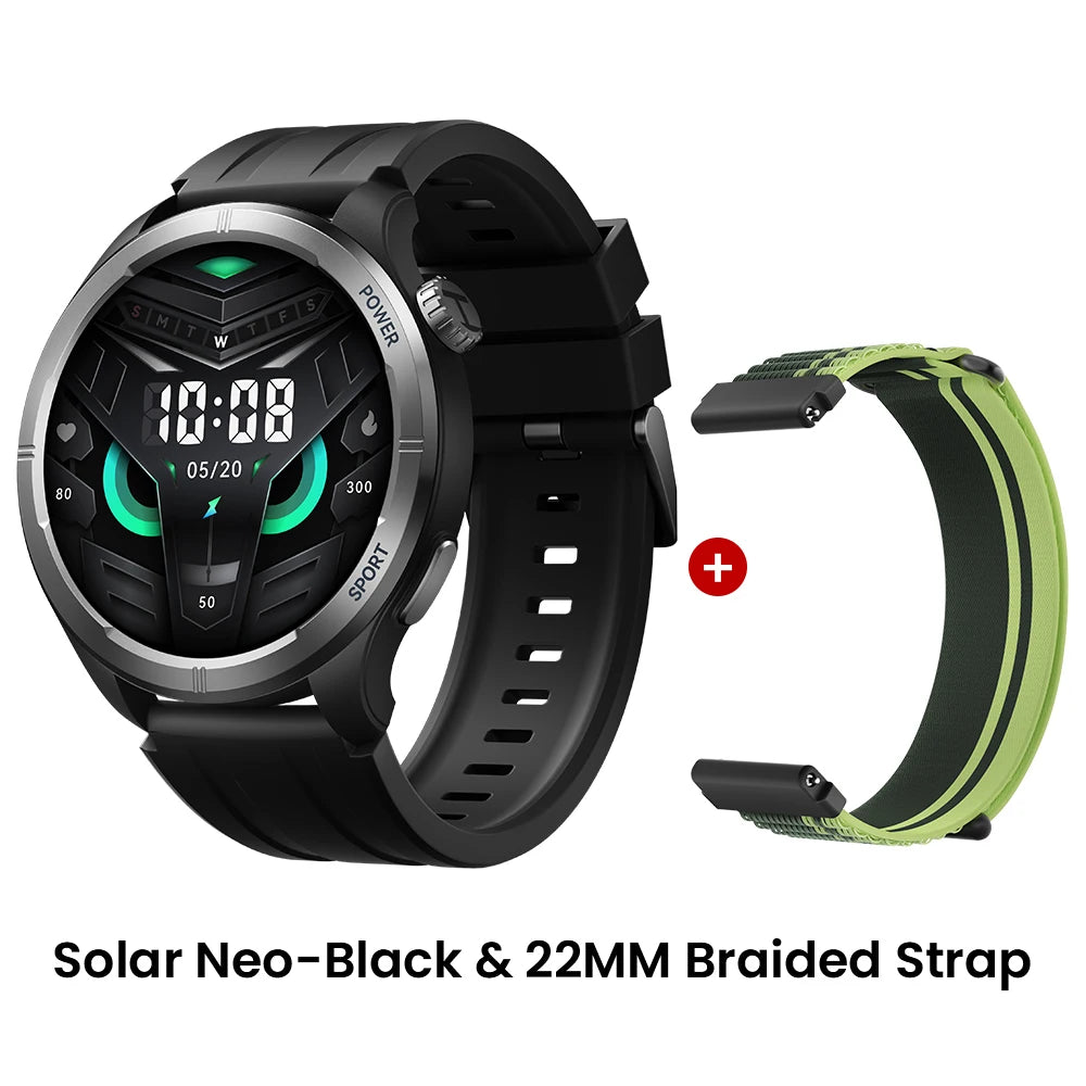 HAYLOU Solar Neo Smart Watch 1.53'' HD Display Bluetooth Call 24H Health Monitoring Smartwatchs Men Women Smart Sport Watchs